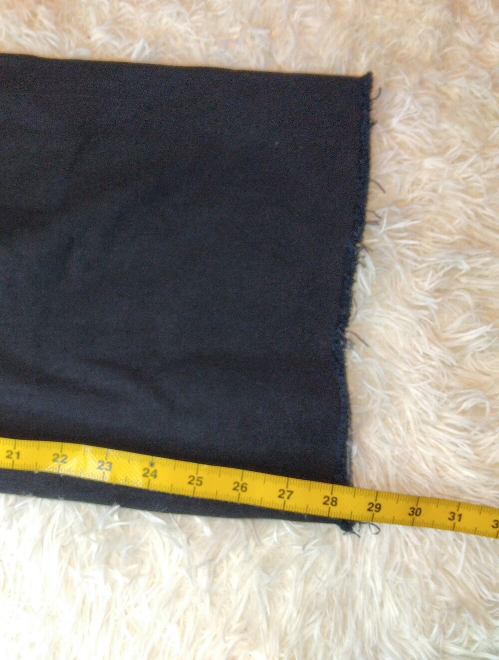 Zara The Marine High Rise Straight Wide Leg Raw Hem Black Jeans Size 2 - Picture 12 of 12